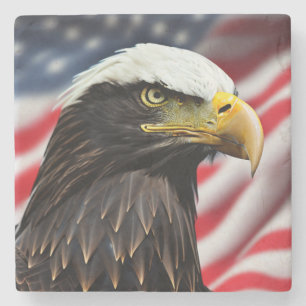 Patriotic/Eagle/American/USA Steinuntersetzer