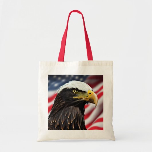 Patriotic/Eagle/American/USA Tragetasche (Vorne)