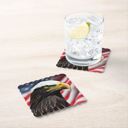 Patriotic/Eagle/American/USA Untersetzer (Vor Ort)