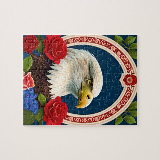 Patriotic Eagle Artwork Puzzle (Horizontal)