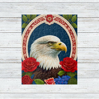 Patriotic Eagle Artwork Puzzle