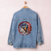 Patriotic Eagle Beret Denim Jacket Jeansjacke (Hangar)