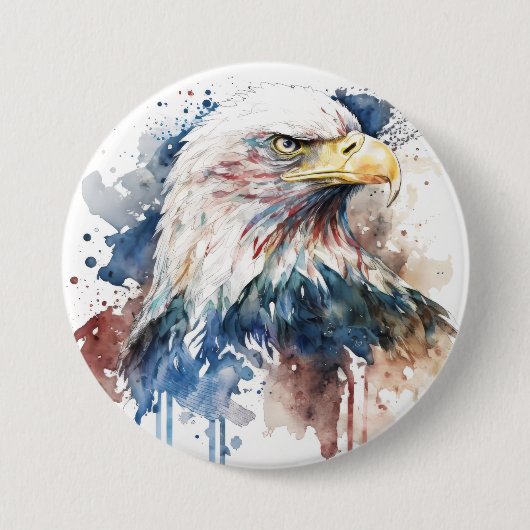 Patriotic Eagle Button (Vorderseite)