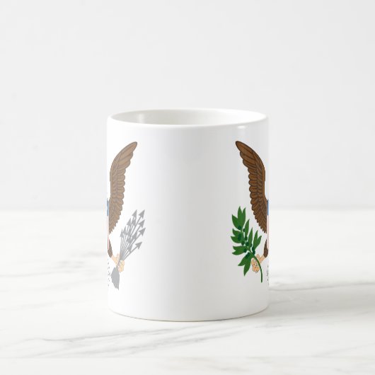 Patriotic Eagle Coffee Tasse (Mittel)