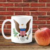 Patriotic Eagle Coffee Tasse