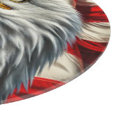 Patriotic Eagle Cutting Board Schneidebrett (Ecke)