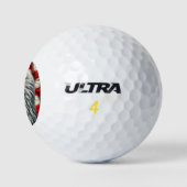 Patriotic Eagle Golf Balls Golfball (Logo)