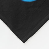 Patriotic Eagle Graffiti Fleece Blanket (Ecke)