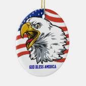 Patriotic Eagle Keramikornament (Rechts)