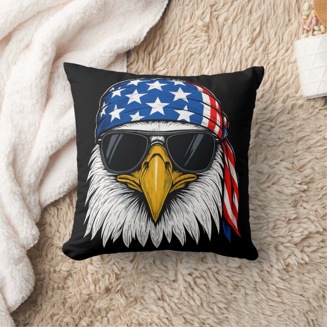 Patriotic Eagle Kissen (Decke)