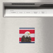 Patriotic Eagle Magnet (In Situ (Geschirrspüler))