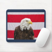 Patriotic Eagle Mousepad (Mit Mouse)