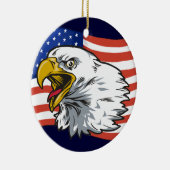 Patriotic Eagle Ornament - SRF (Rechts)