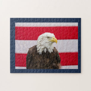 Patriotic Eagle Puzzle