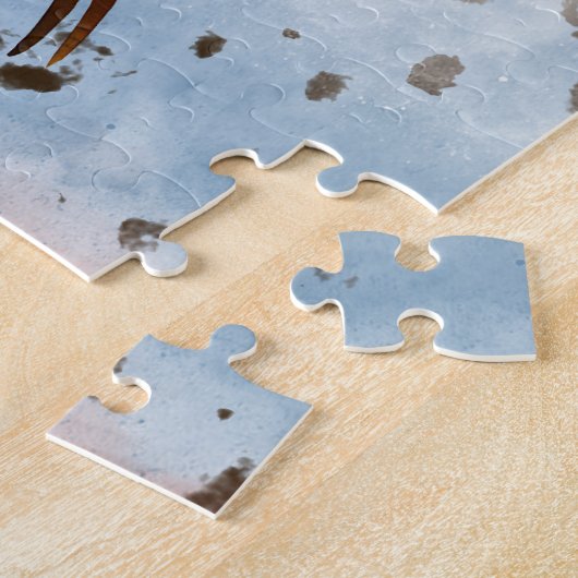 Patriotic Eagle Red White Blue America Puzzle (Seite)