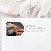 Patriotic Eagle Rücksendeadresse (Insitu)