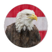 Patriotic Eagle Schneidebrett (Vorderseite)