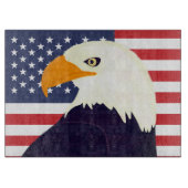 Patriotic Eagle Schneidebrett (Vorderseite)