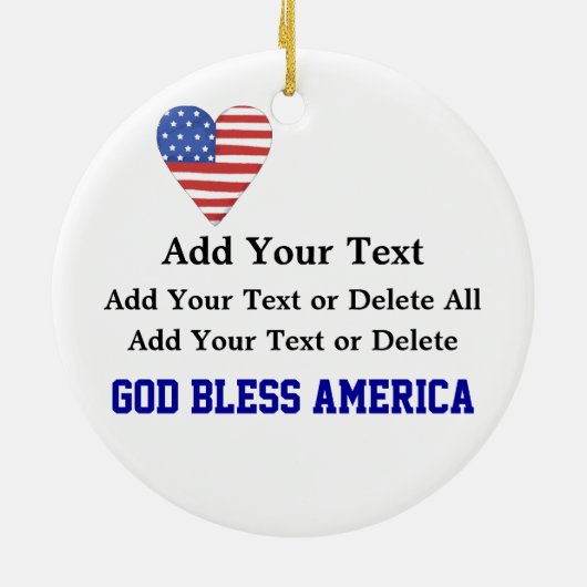 Patriotic Eagle - SRF Keramikornament (Hinten)