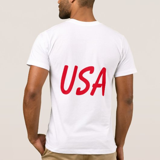 Patriotic Eagle T-Shirt (Rückseite)