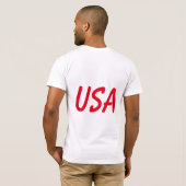 Patriotic Eagle T-Shirt (Schwarz voll)