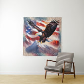 Patriotic Eagle Tapestry Wandteppich (Beispiel)