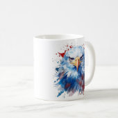 Patriotic Eagle Tasse (VorderseiteRechts)