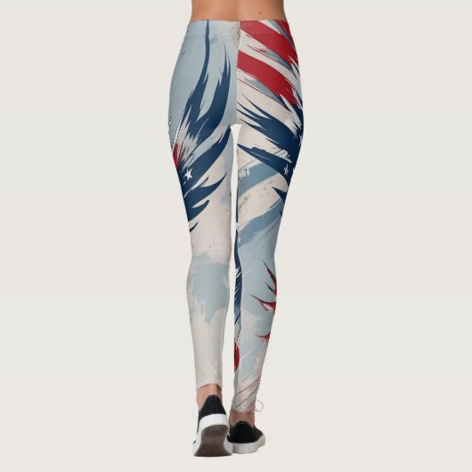 Patriotic Eagle USA Leggings (Rückseite)