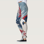 Patriotic Eagle USA Leggings (Links)