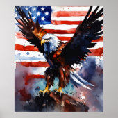 Patriotic Eagle | USA | Poster (Vorne)