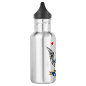 Patriotic Eagle Veteran Edelstahlflasche (Links)