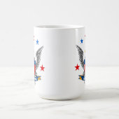 Patriotic Eagle Veteran Kaffeetasse (Mittel)