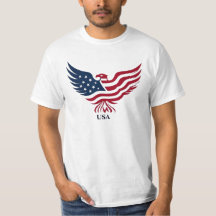 Patriotic Eagles USA Flag American 4. Juli