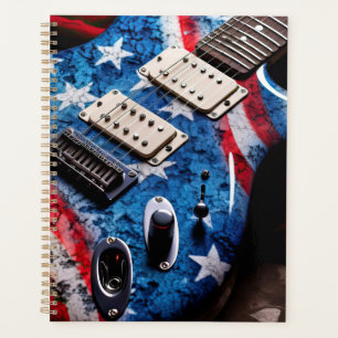 Patriotic Electric Guitar Planer