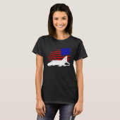 Patriotic F 4 PHANTOM McDonnell Douglas America fl T-Shirt (Vorne ganz)