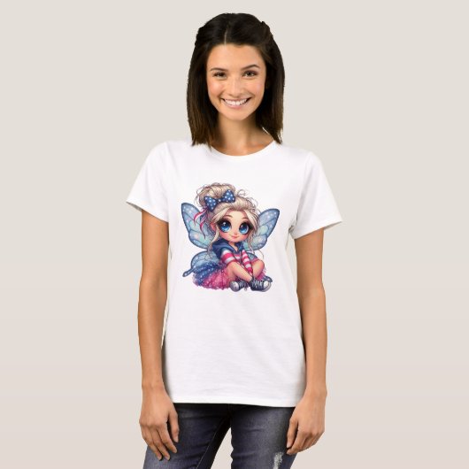 Patriotic Fairy T-Shirt (Vorne ganz)