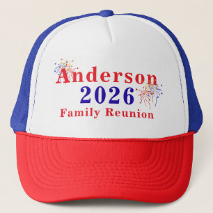 Patriotic Family Reunion Truckerkappe