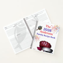 Patriotic Family Rezept Buch Spirituosen Notebook