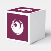 Patriotic favor box with Flag of Phoenix City Geschenkschachtel (Rückseite)