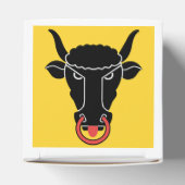 Patriotic favor box with Flag of Uri, Switzerland Geschenkschachtel (Oben)