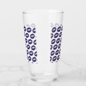 Patriotic Fireworks Kiss Glas (Links)