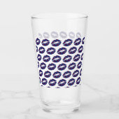 Patriotic Fireworks Kiss Glas (Vorderseite)