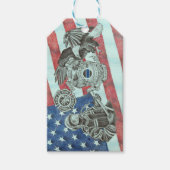 Patriotic First Responder Geschenkanhänger (Vorderseite)