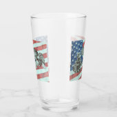 Patriotic First Responder Glas (Rechts)