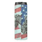 Patriotic First Responder Thermosbecher (Rückseite)