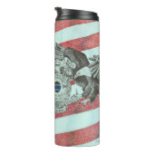 Patriotic First Responder Thermosbecher (Nach rechts gedreht)