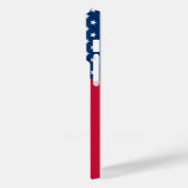 Patriotic Flag iPhone Case (Rückseite / Links)