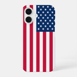 Patriotic Flag iPhone Case 16 Hülle