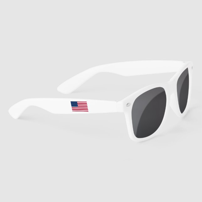 Patriotic Flag Sunglasses (Rechts)