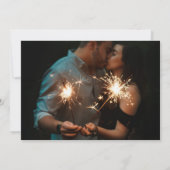 Patriotic Floral Amerikanische Unabhängigkeitstag Einladung (Rückseite)